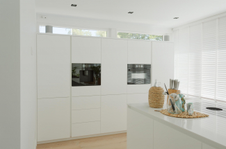 Modern witte keuken