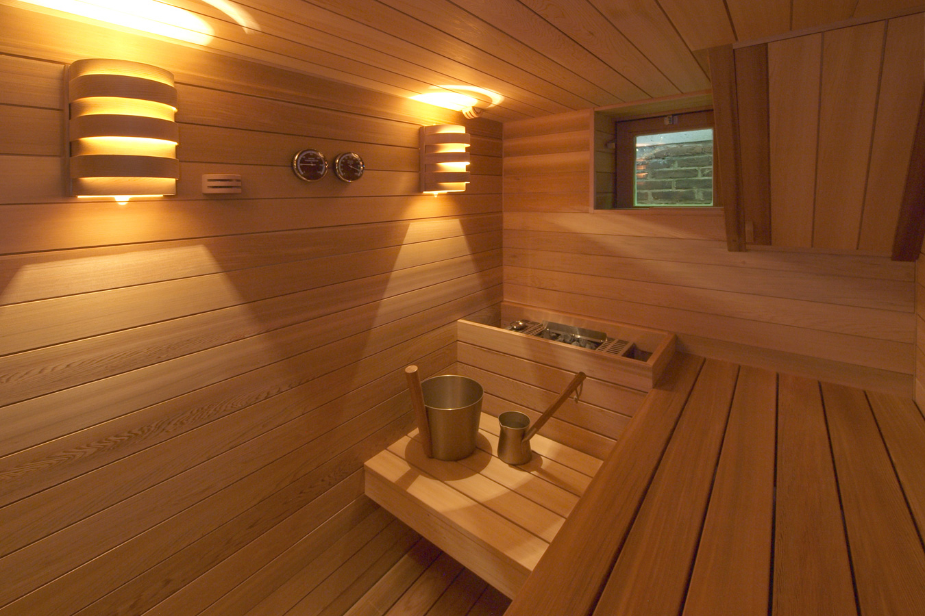 Sauna in kelder